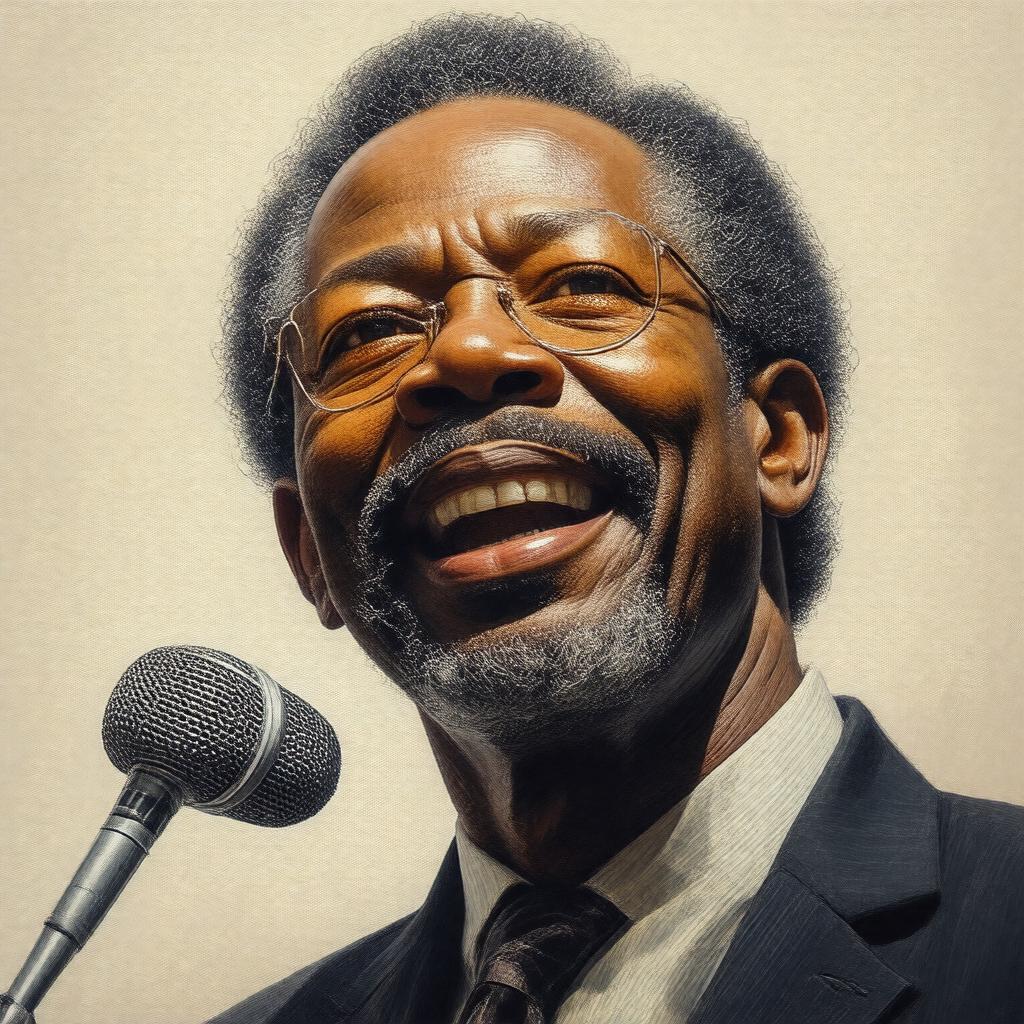 Click to view larger image AI-created image of Pervis Staples