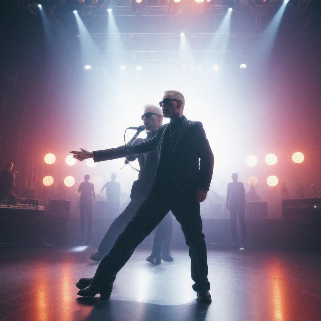 AI-created image of Pet Shop Boys