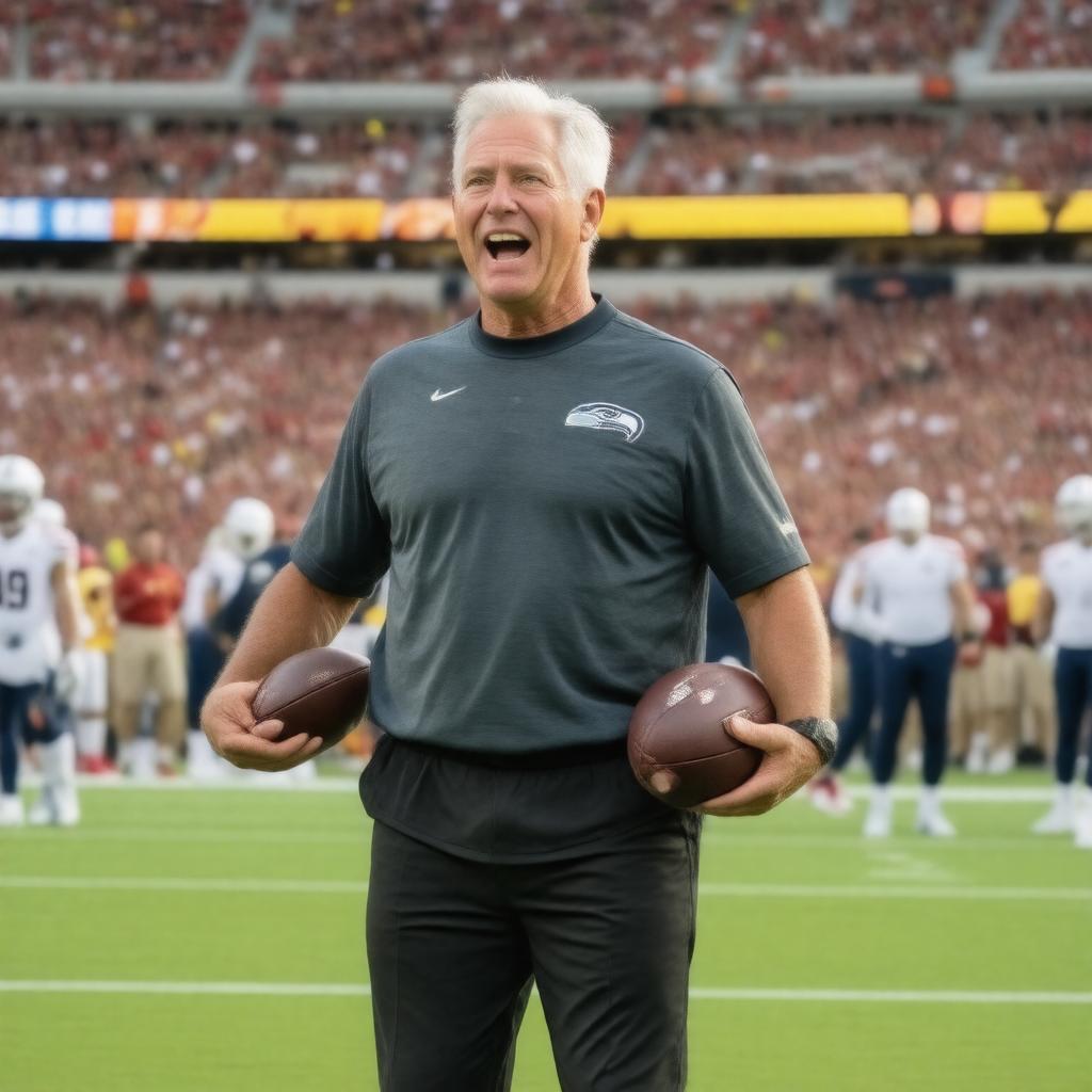 AI-created image of Pete Carroll
