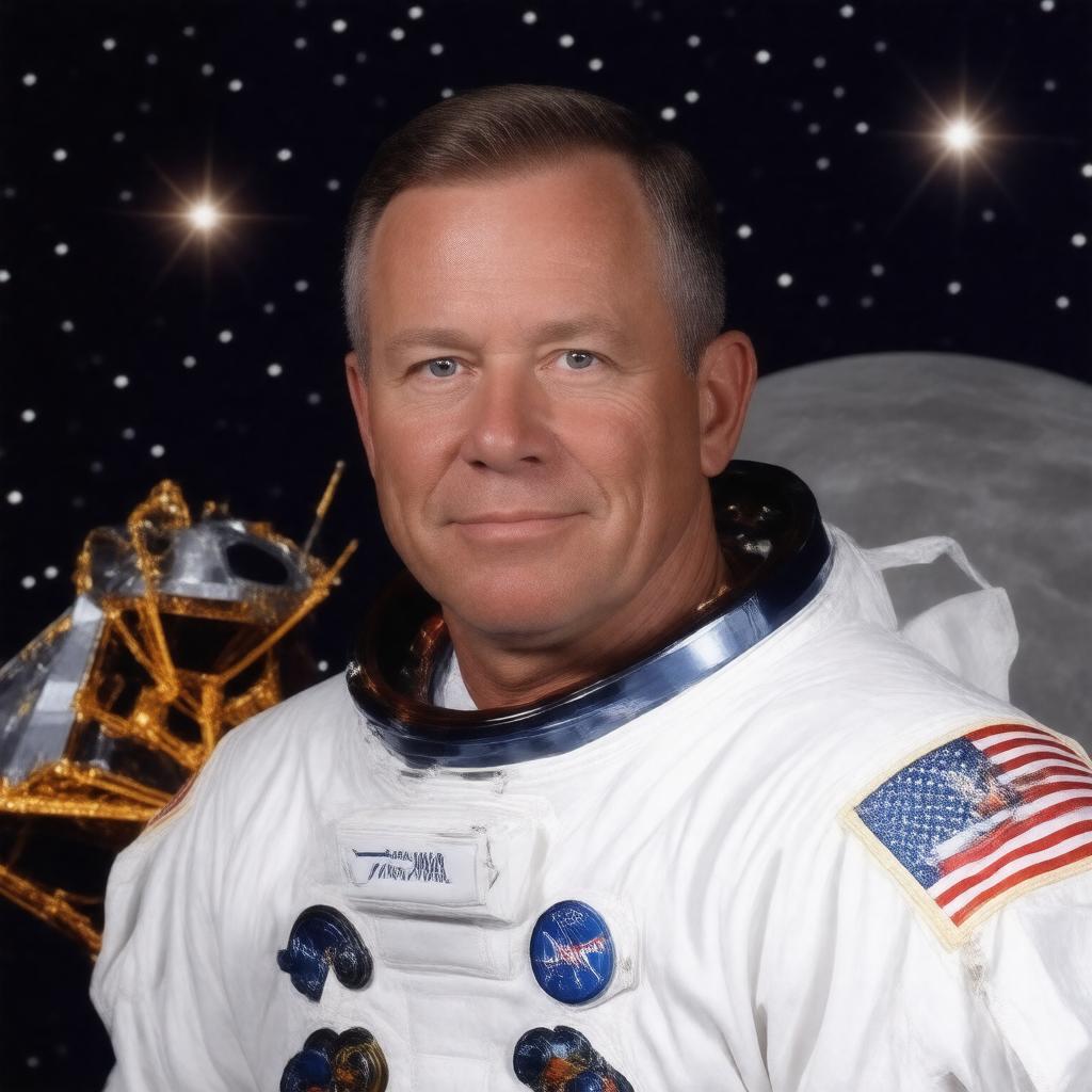 AI-created image of Pete Conrad