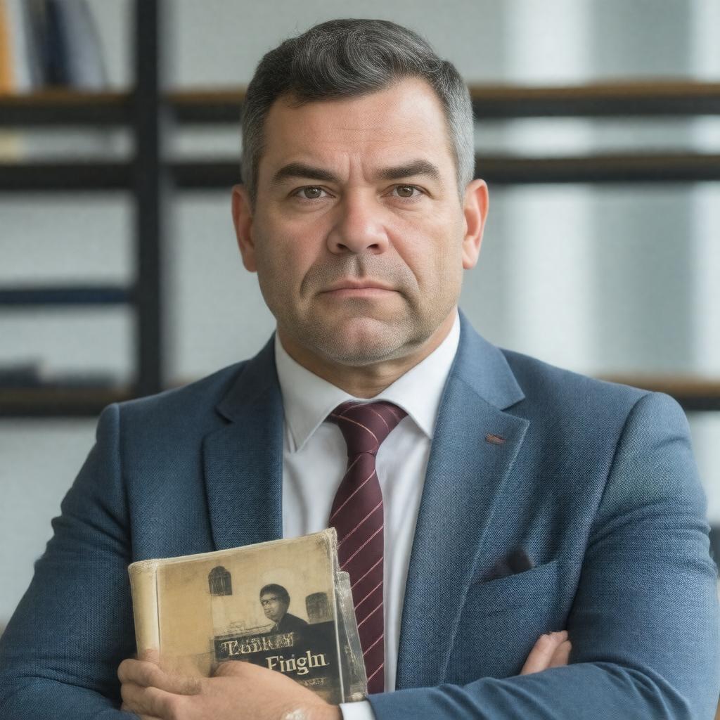 AI-created image of Peter Beinart