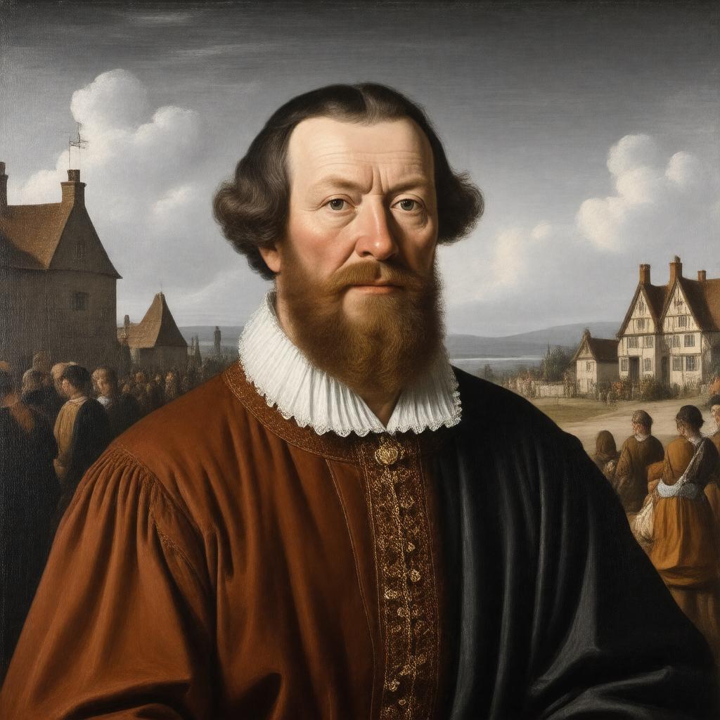 Click to view larger image AI-created image of Peter Blundell