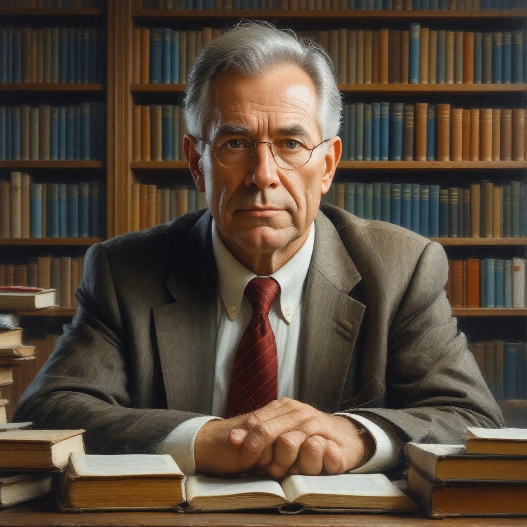 Click to view larger image AI-created image of Peter Brooks