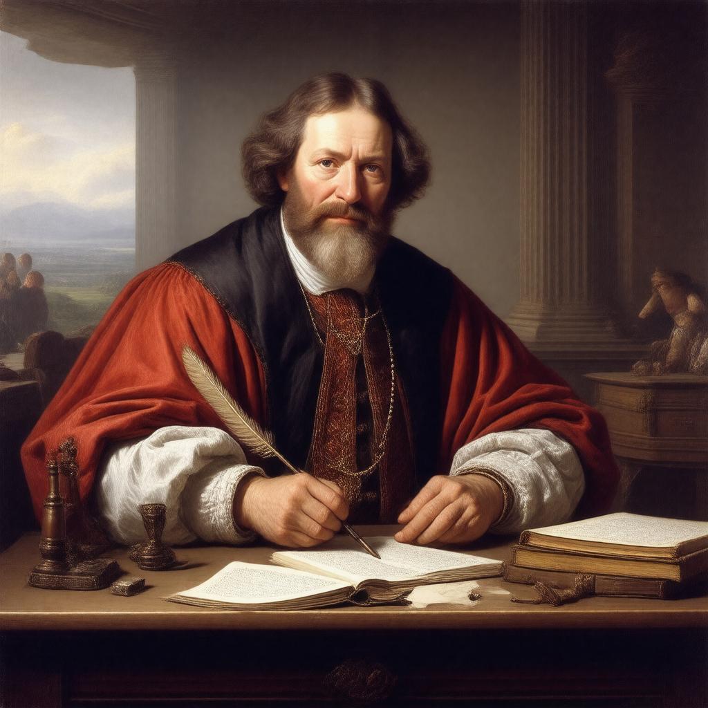 AI-created image of Peter Browne