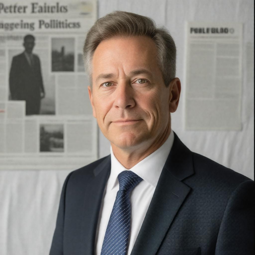 AI-created image of Peter Canellos