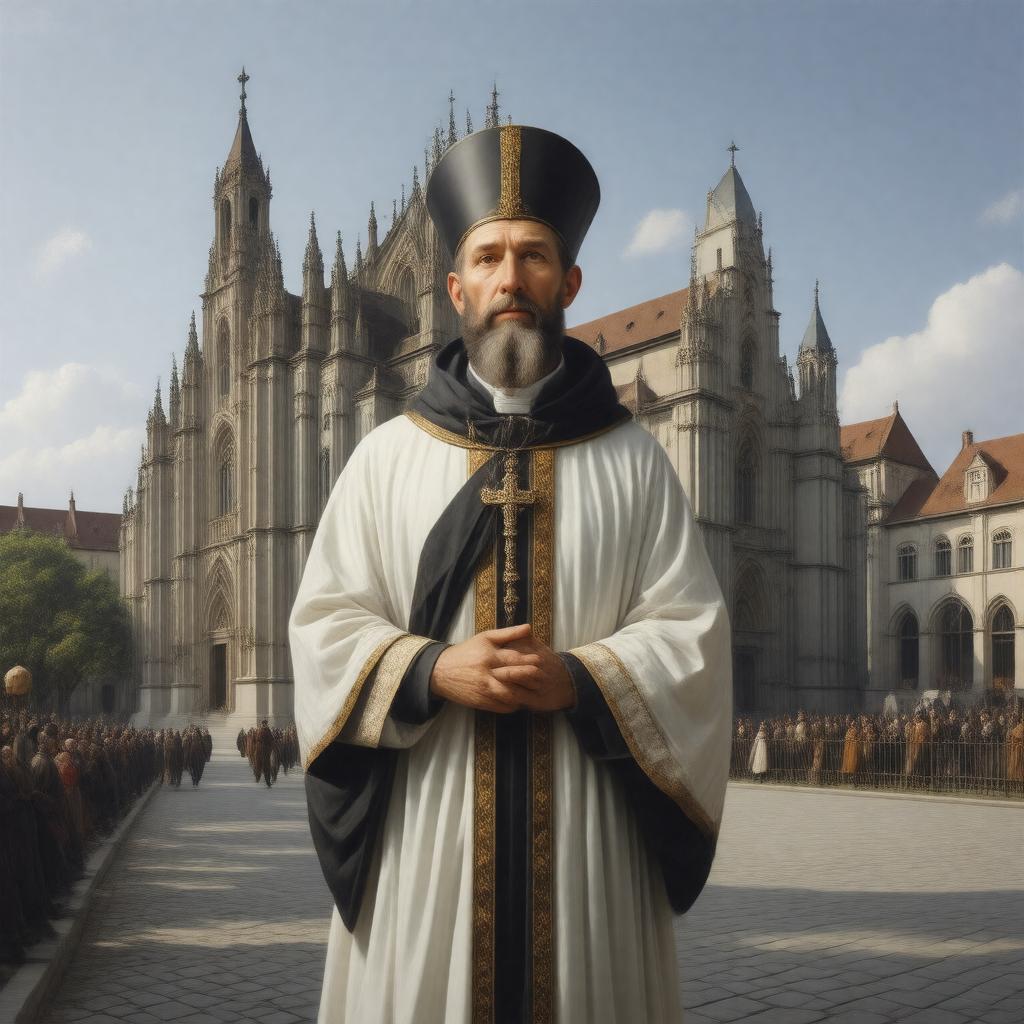 AI-created image of Peter Canisius