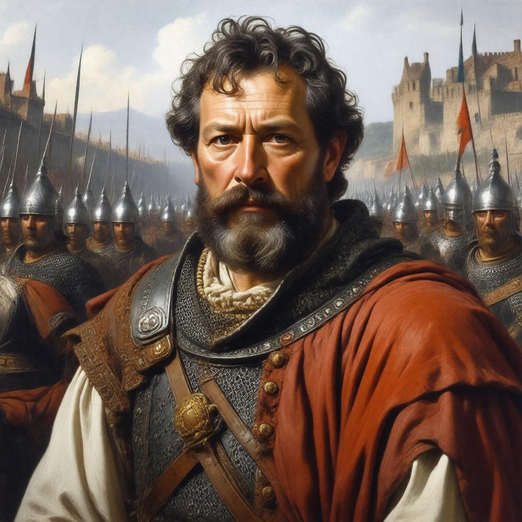 AI-created image of Peter, Count of Perche
