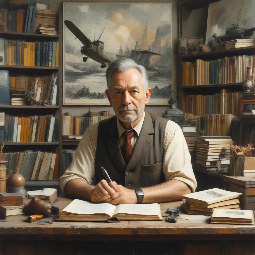 AI-created image of Peter Dennis