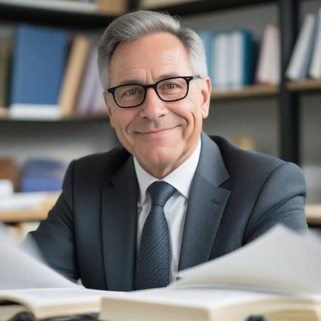 AI-created image of Peter Dreier