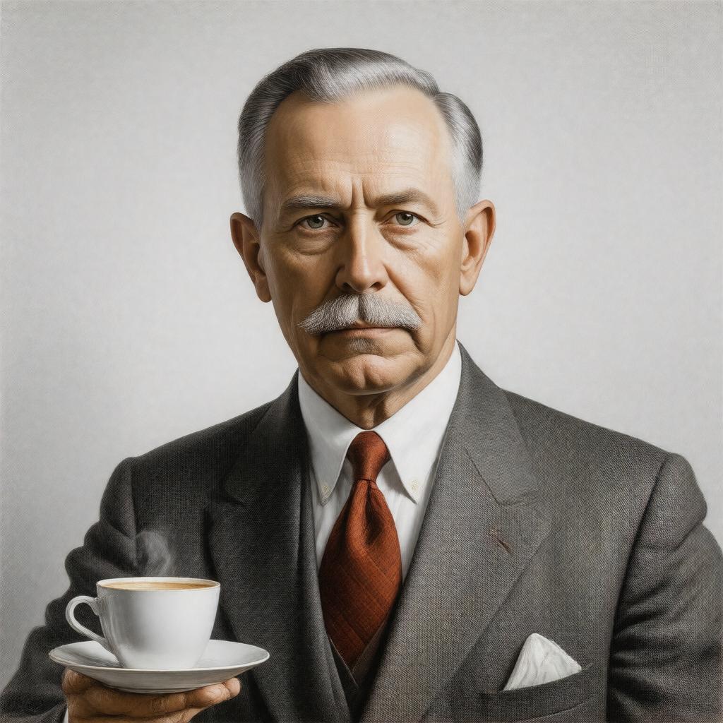 AI-created image of Peter Folger