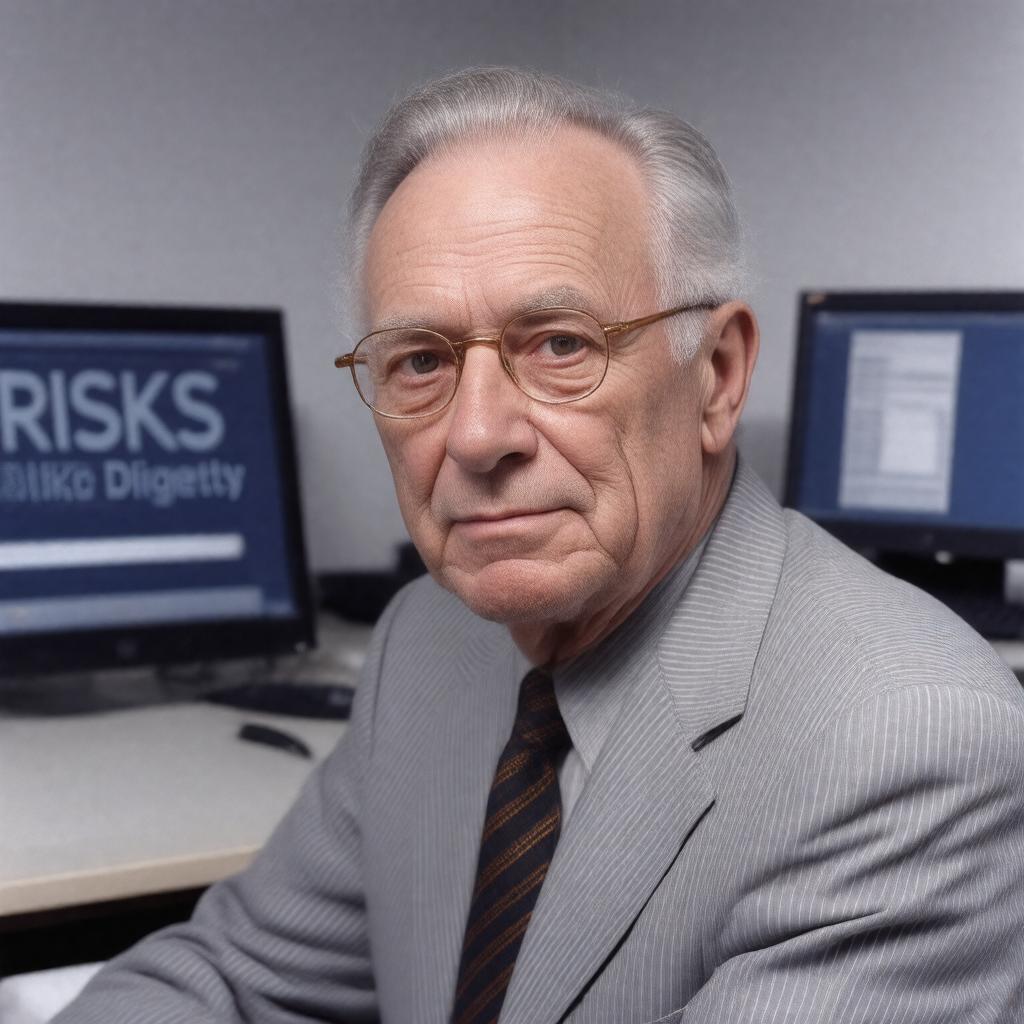 AI-created image of Peter G. Neumann