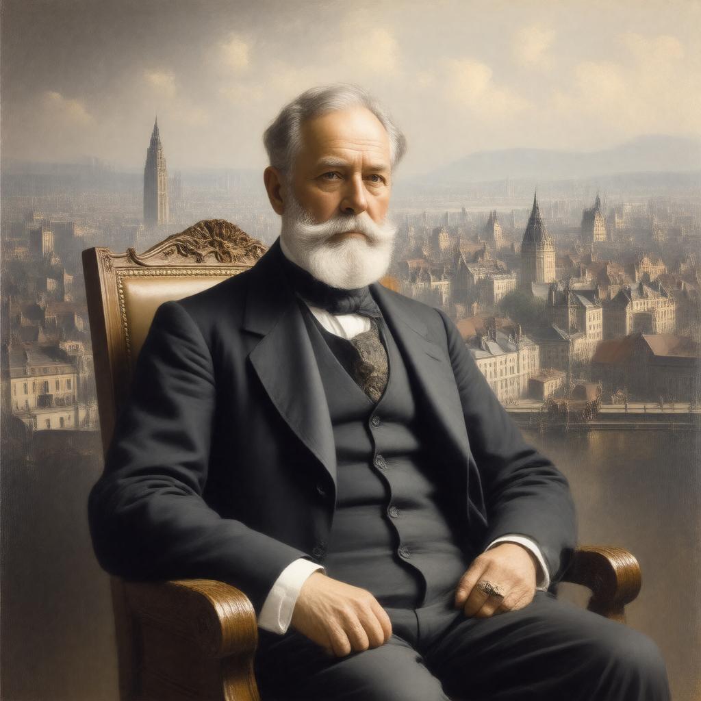 AI-created image of Peter Gow