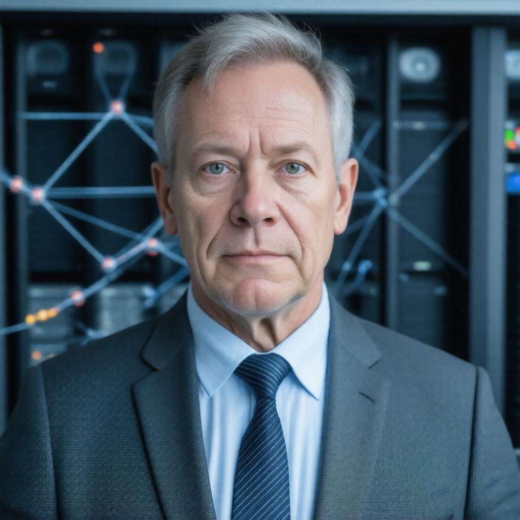 AI-created image of Peter Highnam