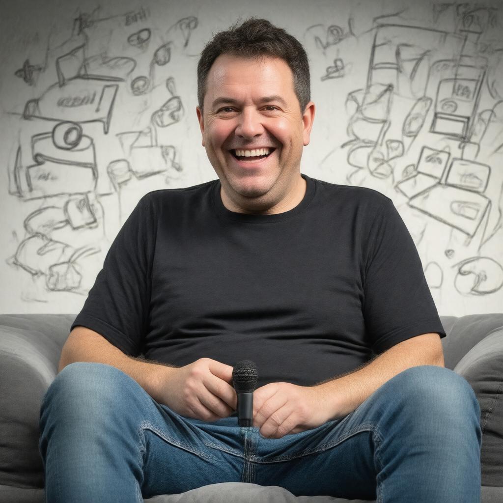 AI-created image of Peter Kay