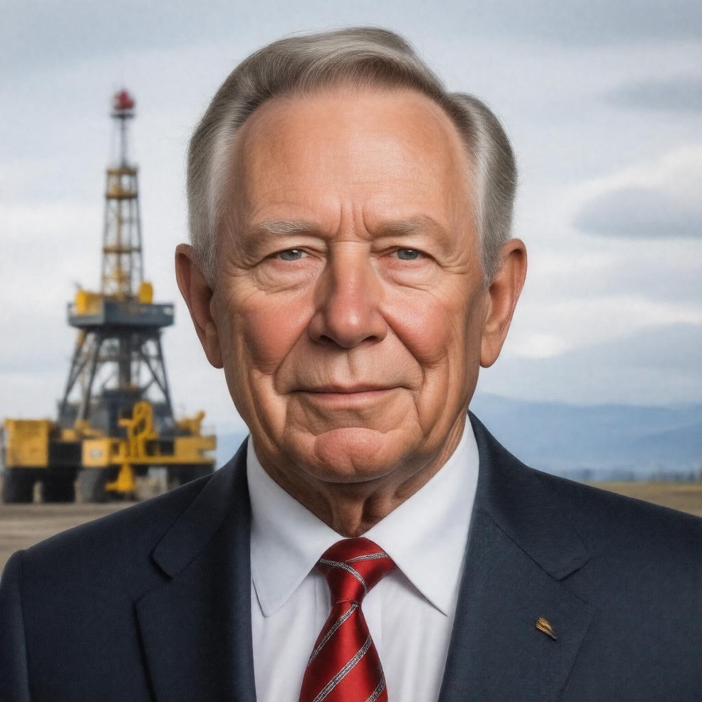 AI-created image of Peter Lougheed