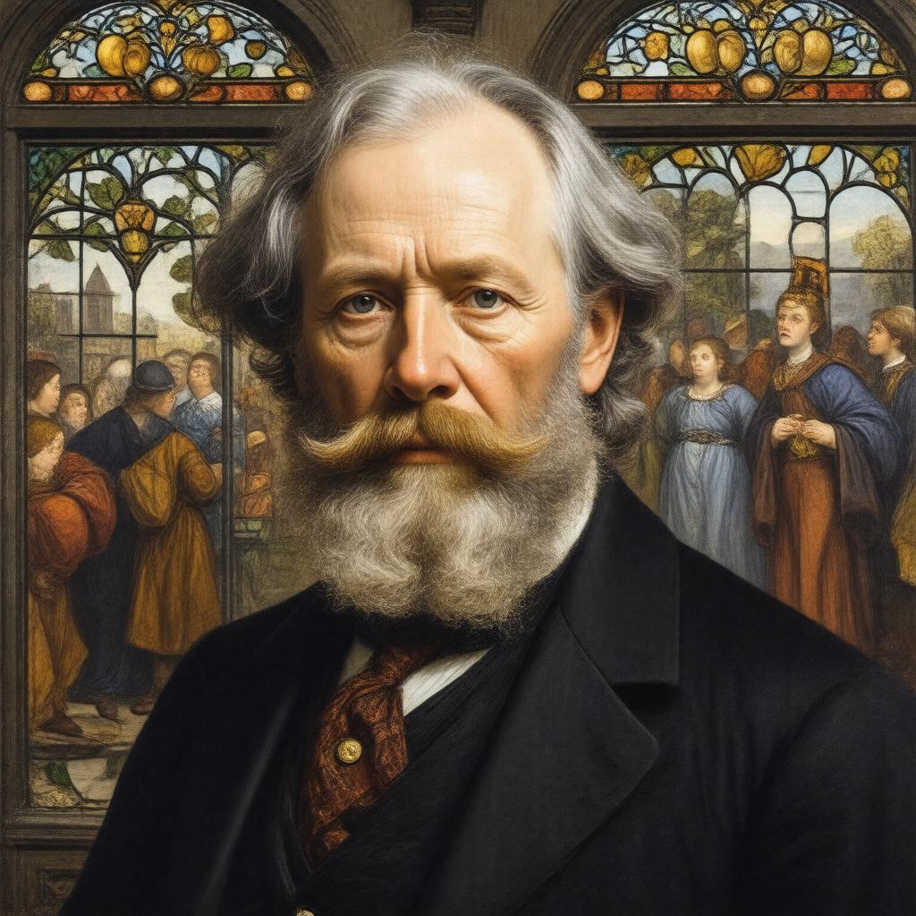 AI-created image of Peter Paul Marshall