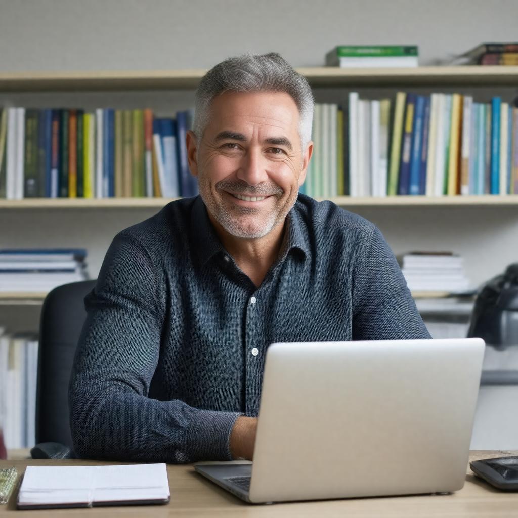 AI-created image of Peter Rubin