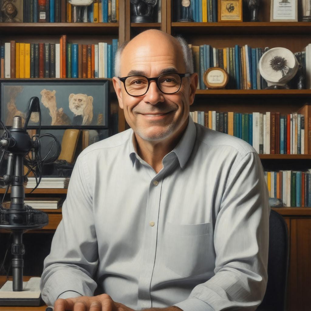 AI-created image of Peter Sagal