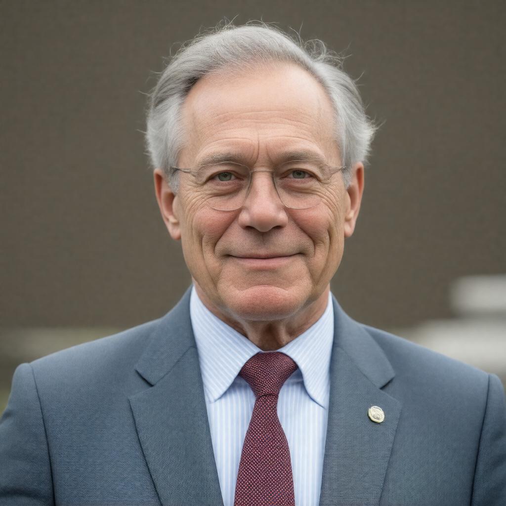 AI-created image of Peter Salovey