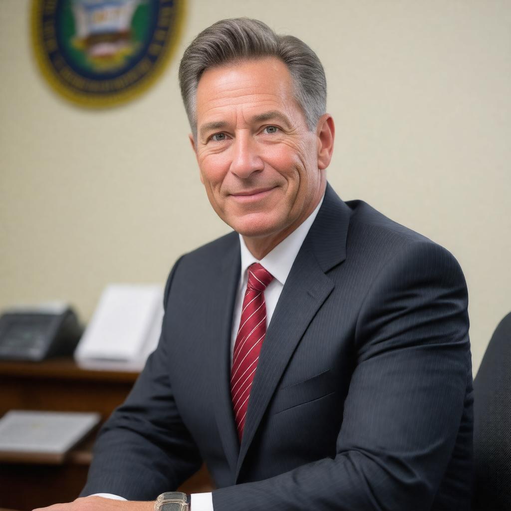 AI-created image of Peter Shumlin