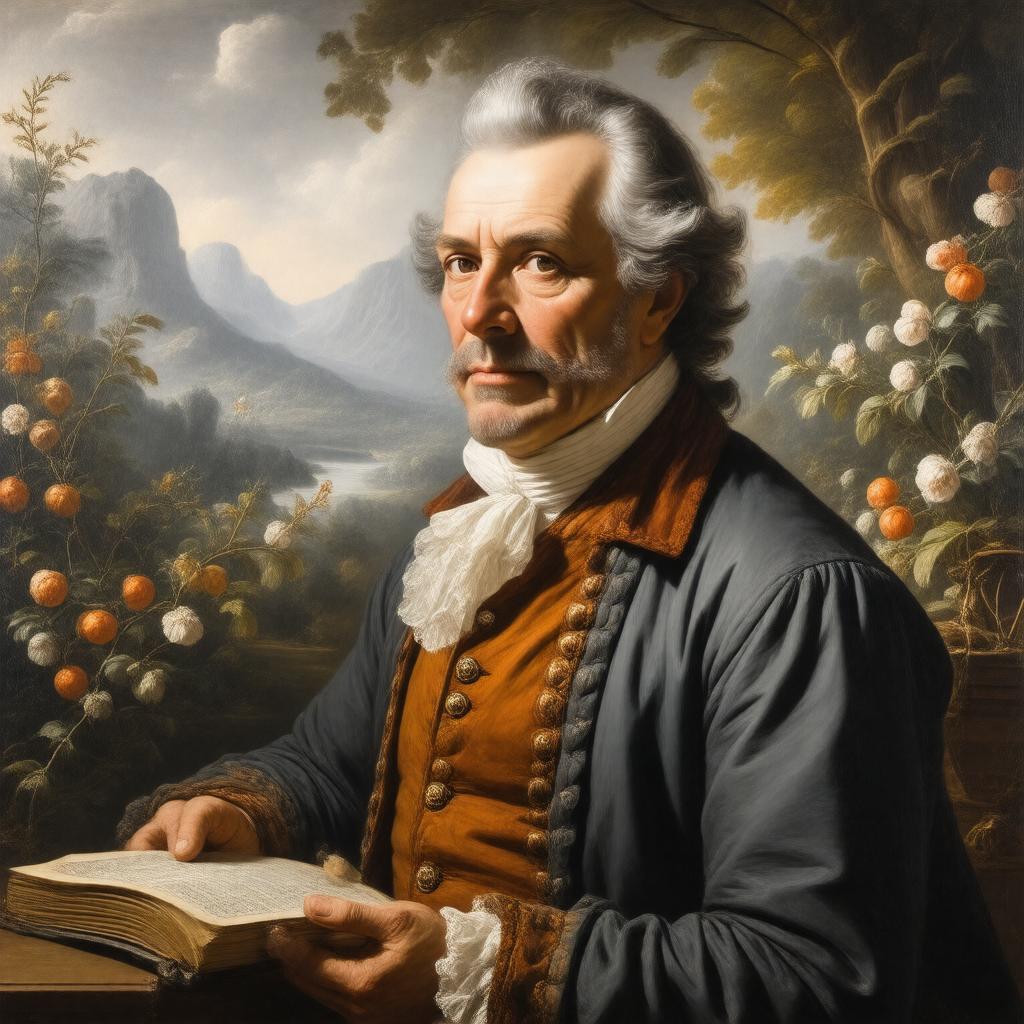 AI-created image of Peter Simon Pallas