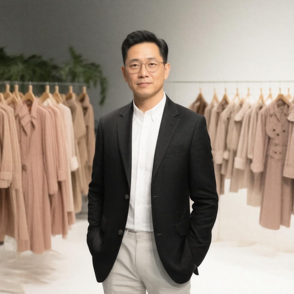 AI-created image of Peter Som