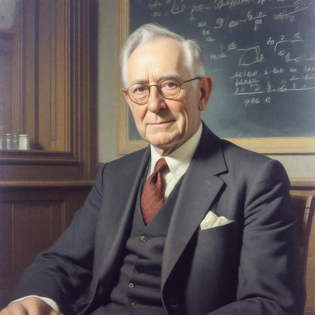 AI-created image of Peter Swinnerton-Dyer