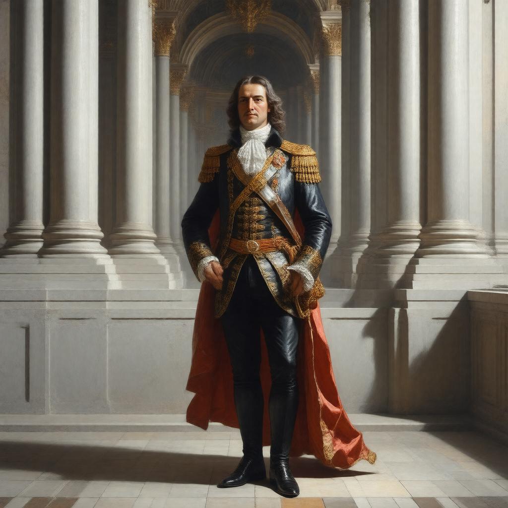 AI-created image of Peter the Great