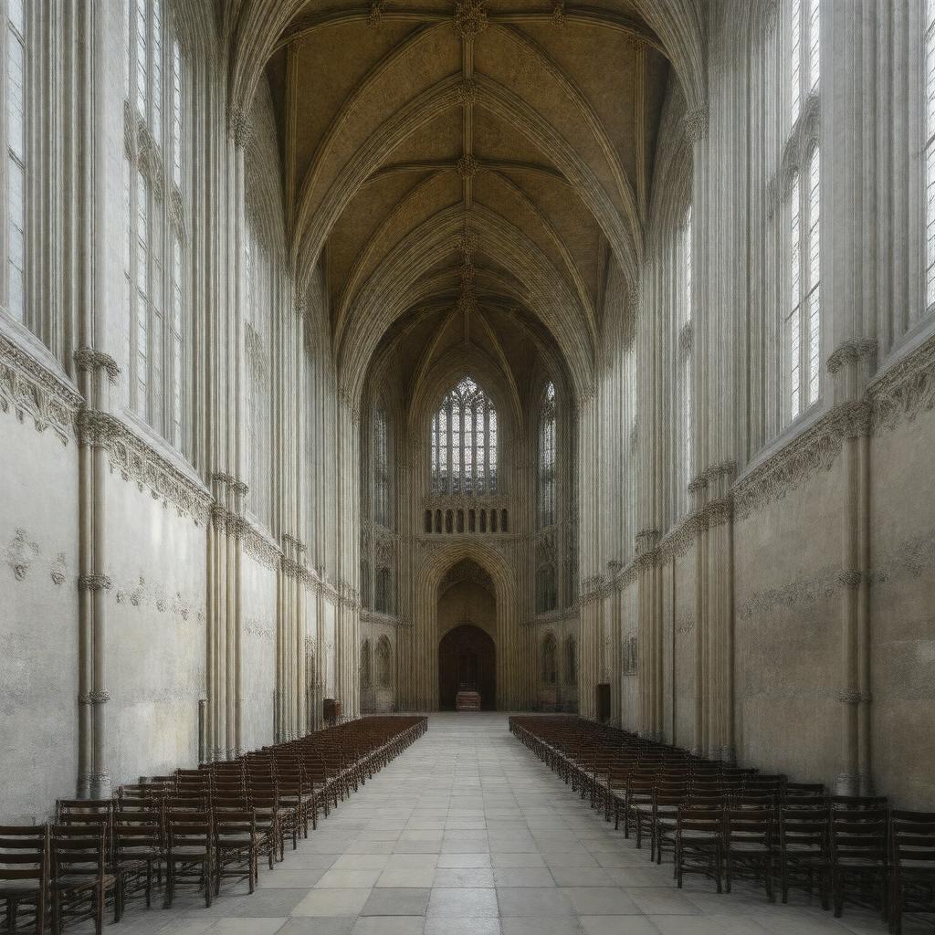 AI-created image of Peterhouse Chapel