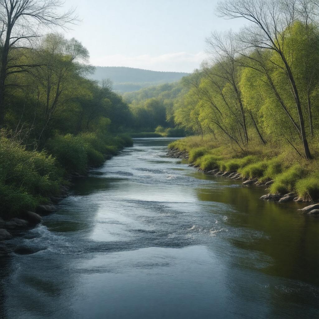 AI-created image of Peters River