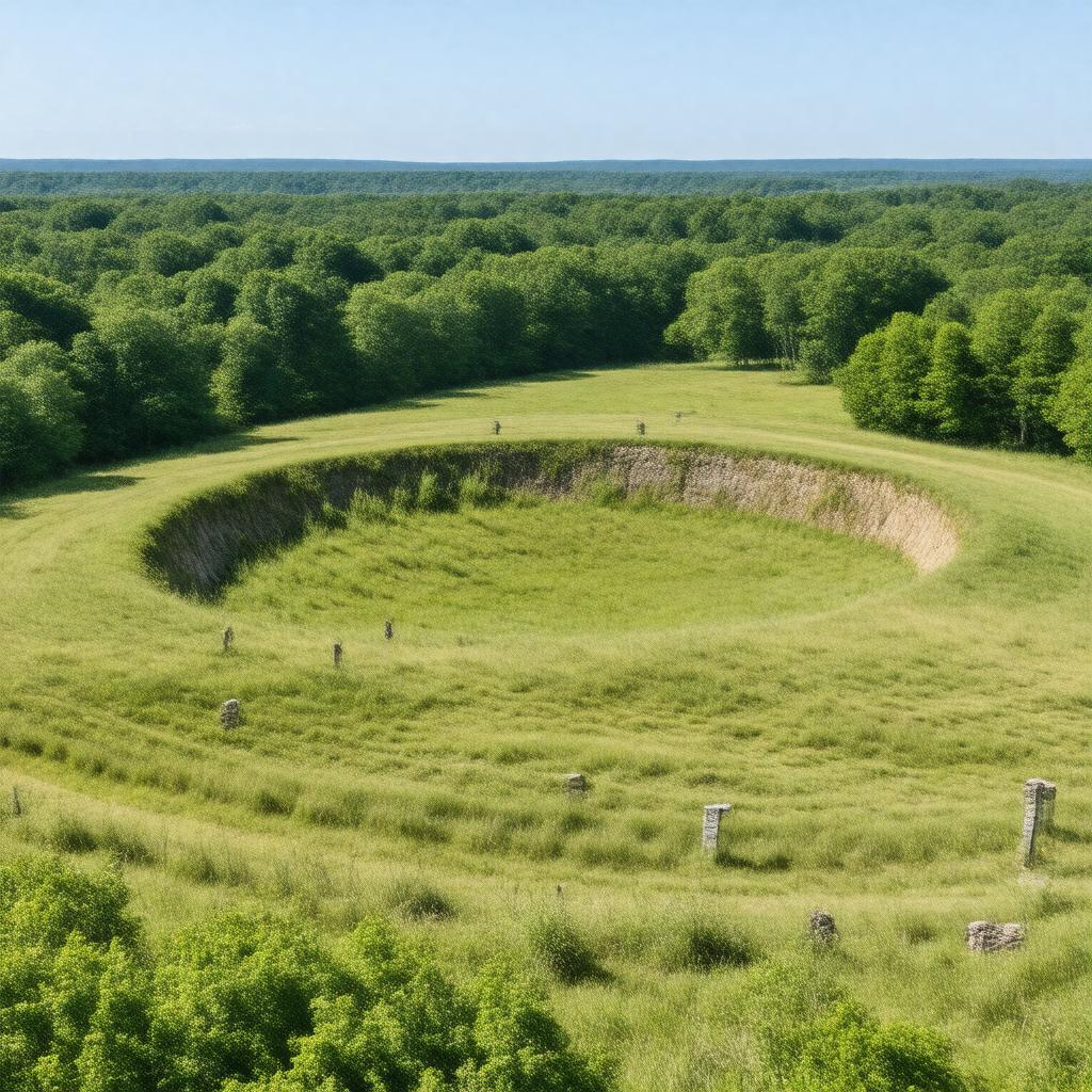 AI-created image of Petersburg National Battlefield