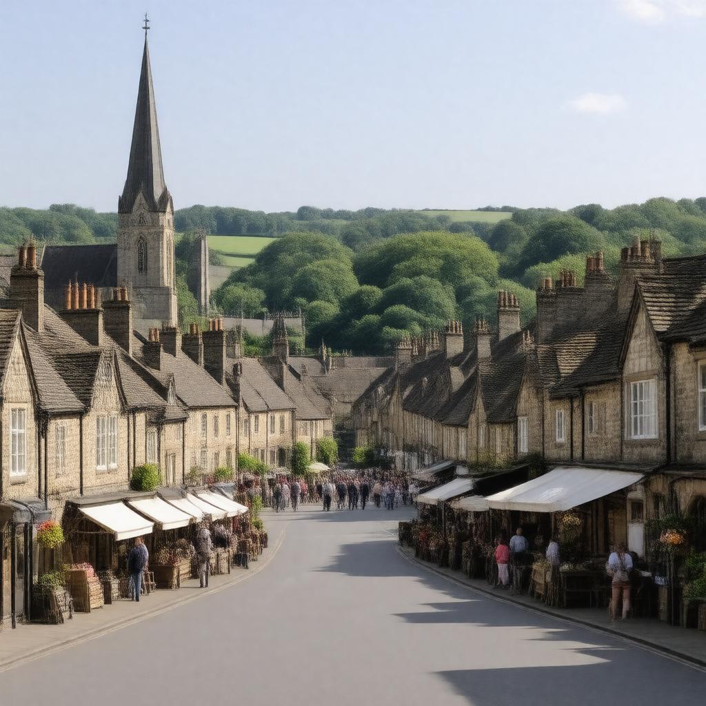 AI-created image of Petersfield