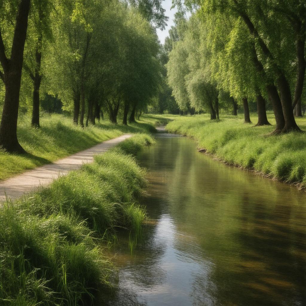 AI-created image of Peterson Creek Park