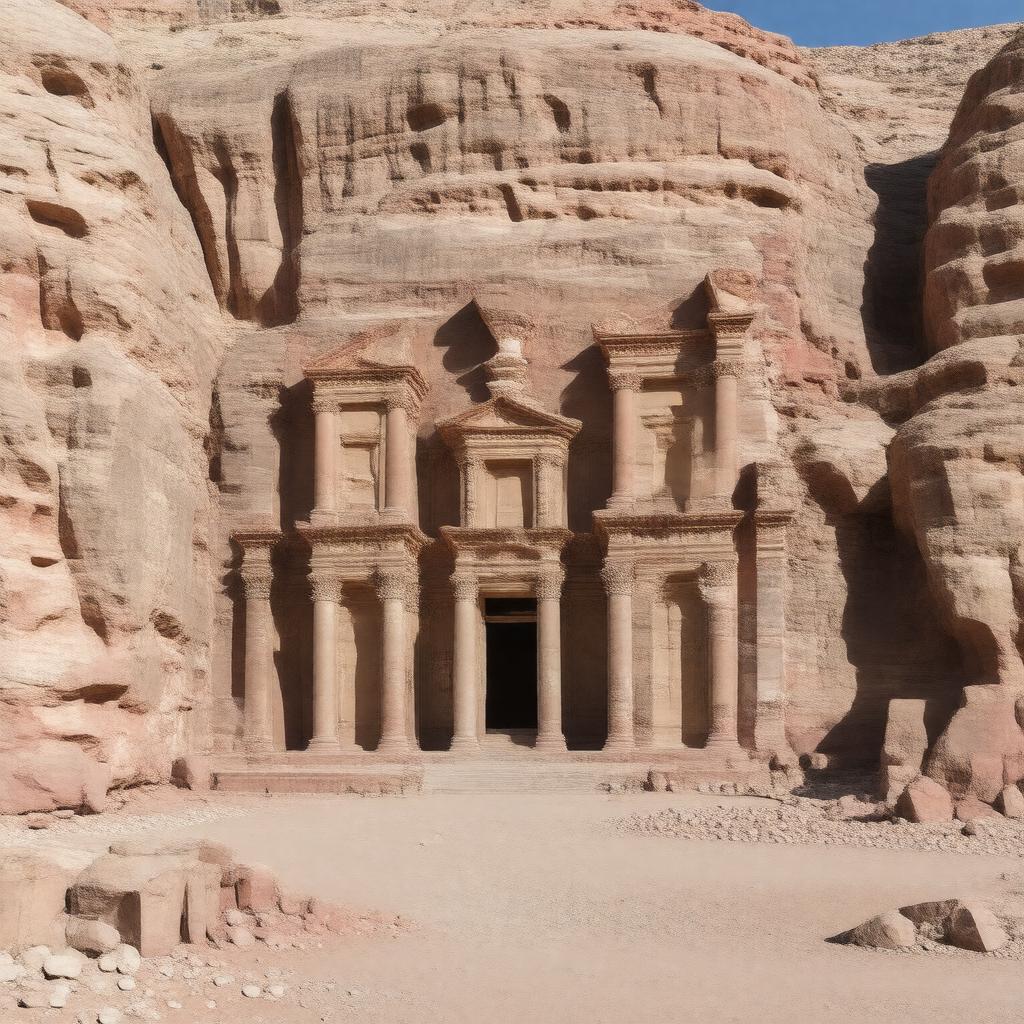AI-created image of Petra
