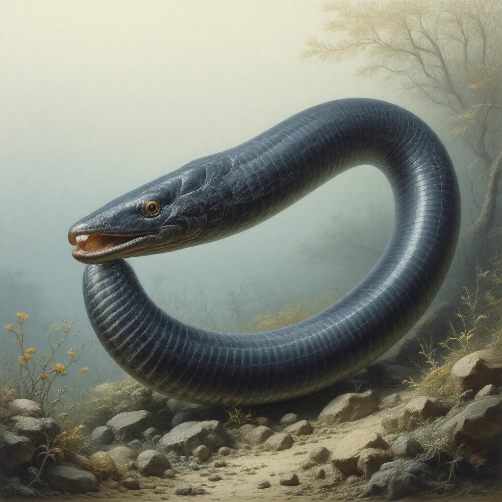 AI-created image of Petromyzon marinus