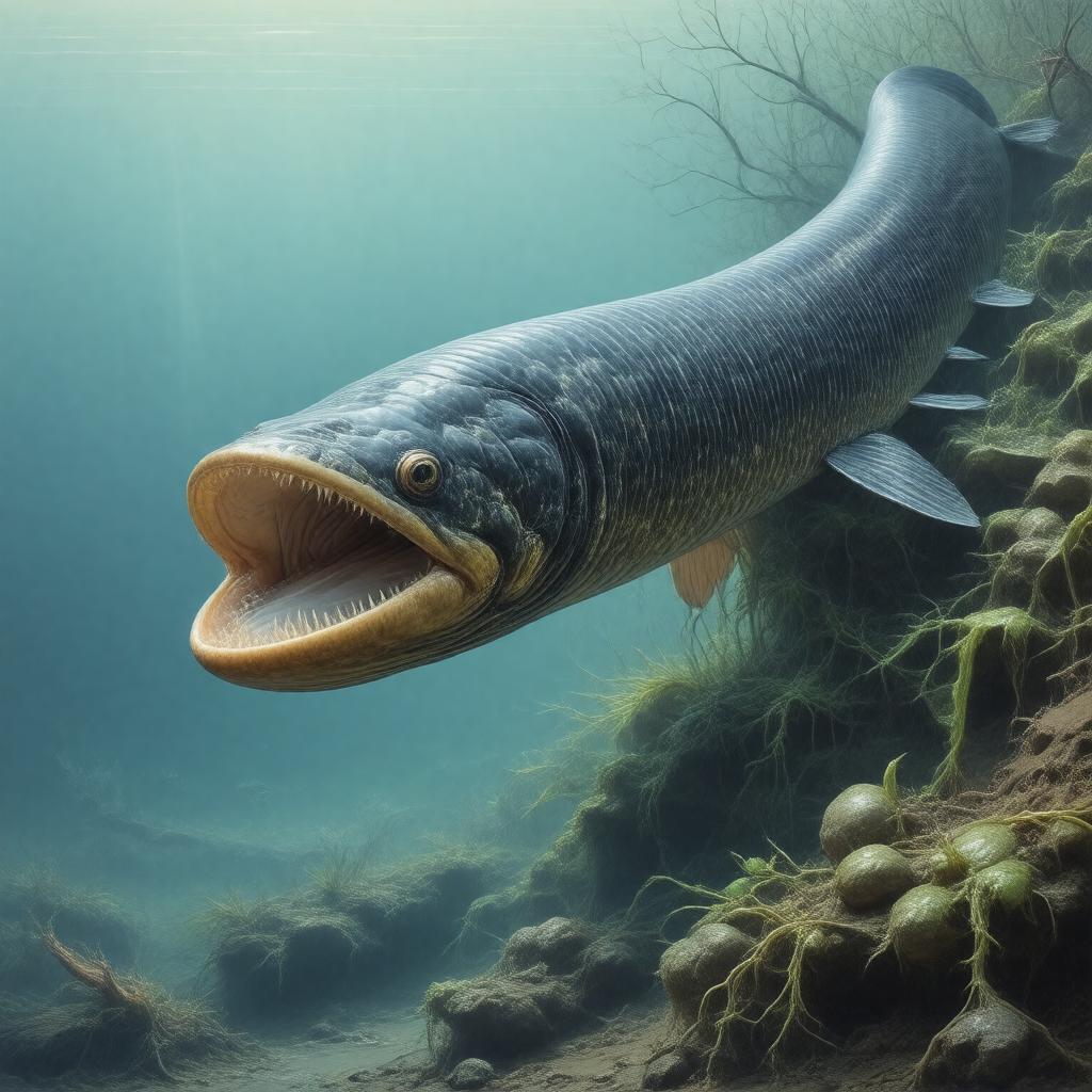 AI-created image of Petromyzontidae