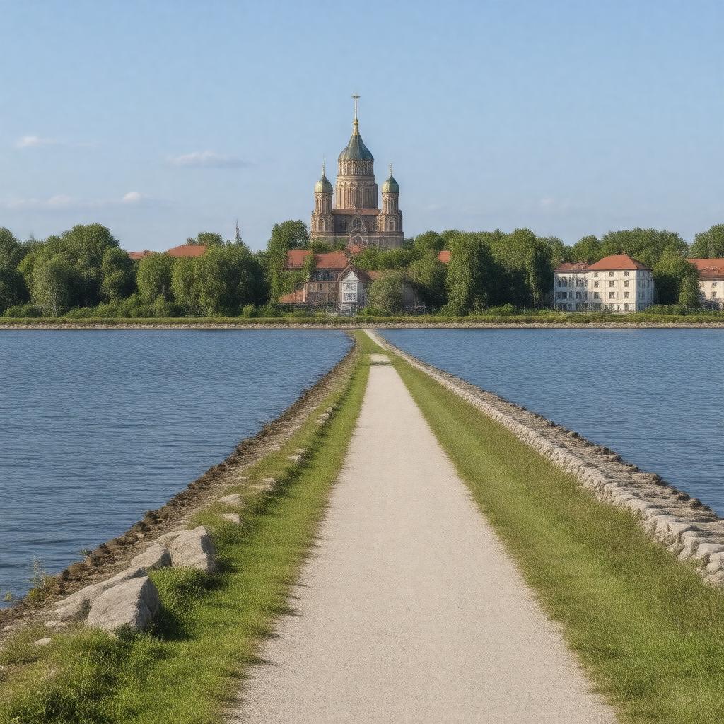 AI-created image of Petrozavodsk