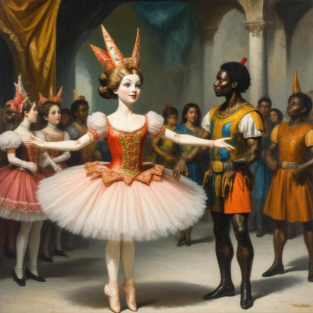 AI-created image of Petrushka