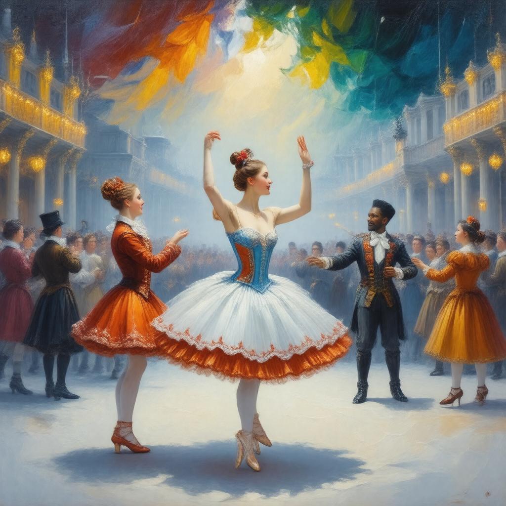 AI-created image of Petrushka (ballet)