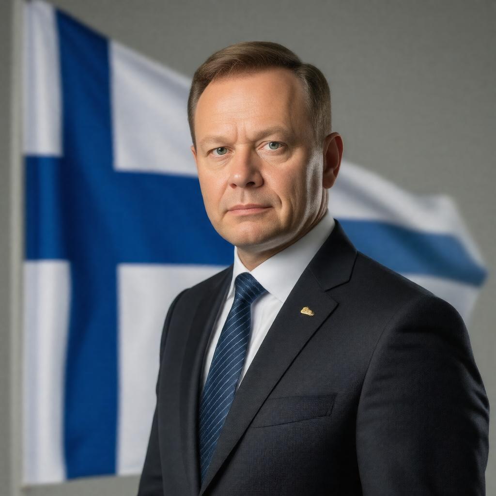 AI-created image of Petteri Orpo