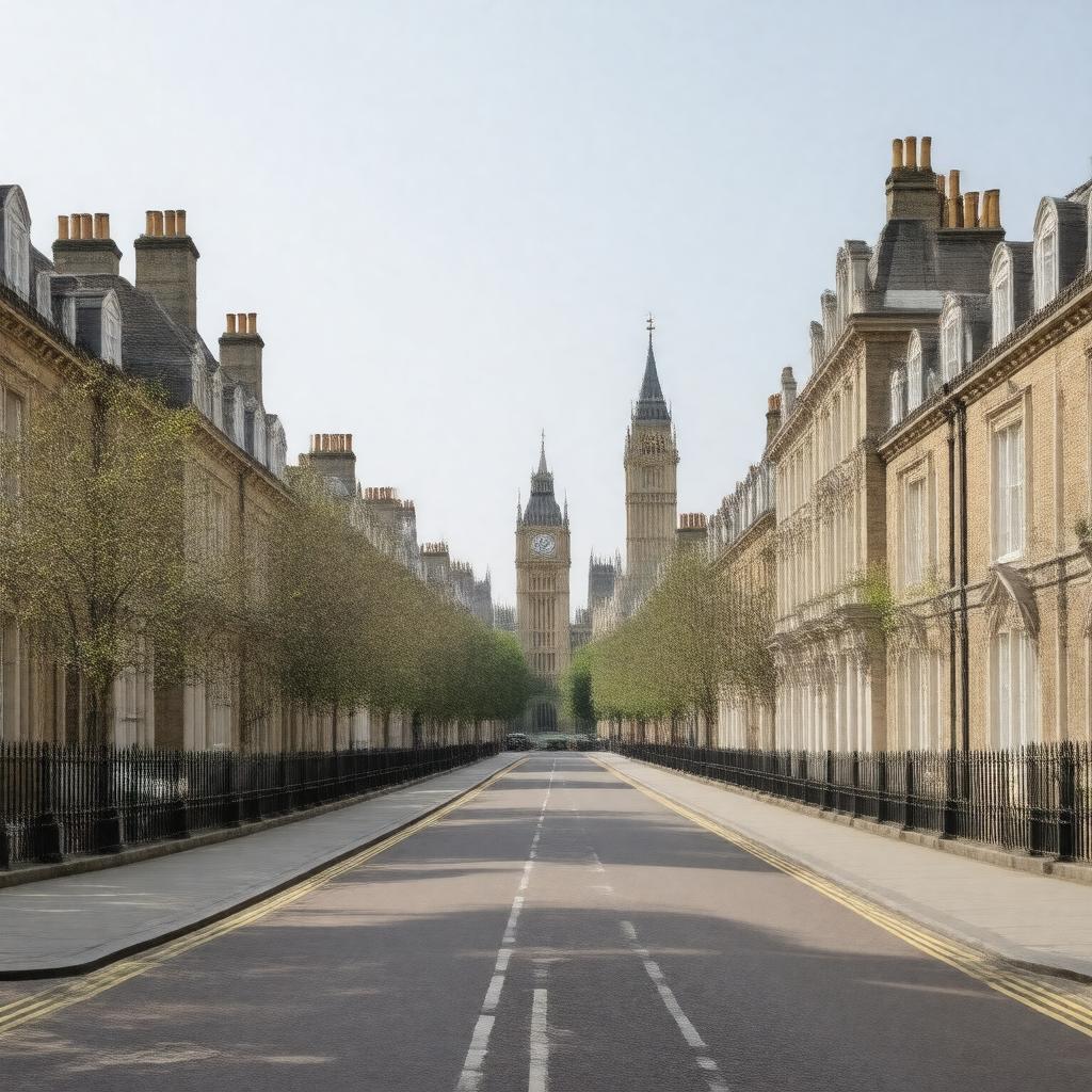 AI-created image of Petty France