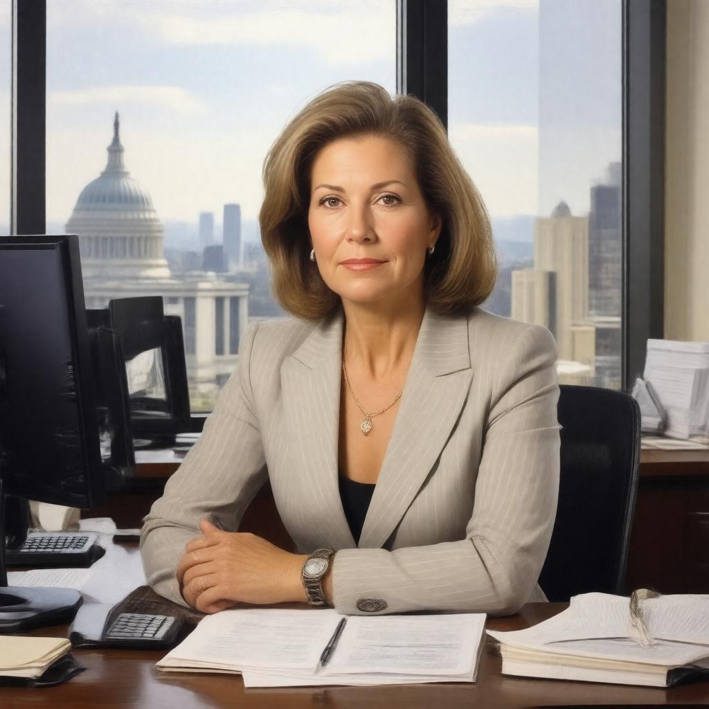 Click to view larger image AI-created image of Petula Dvorak