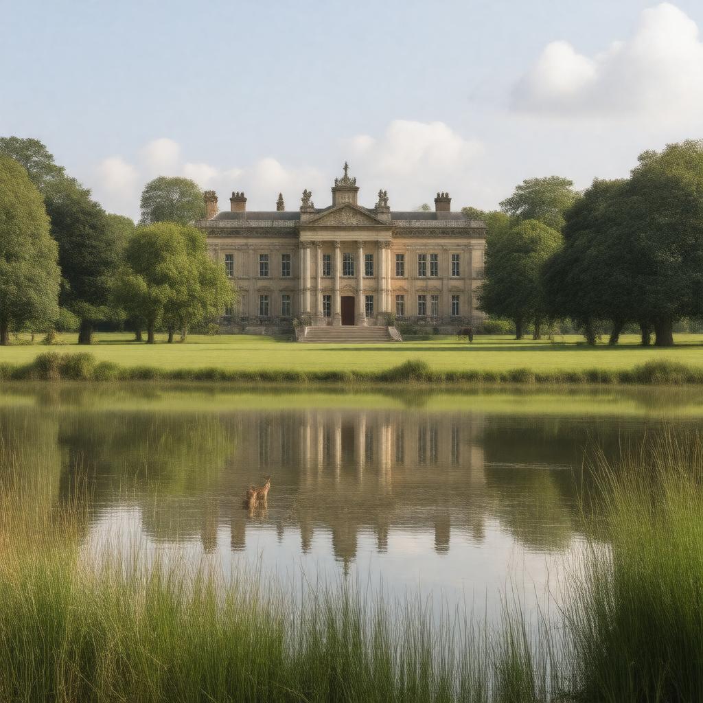 AI-created image of Petworth House