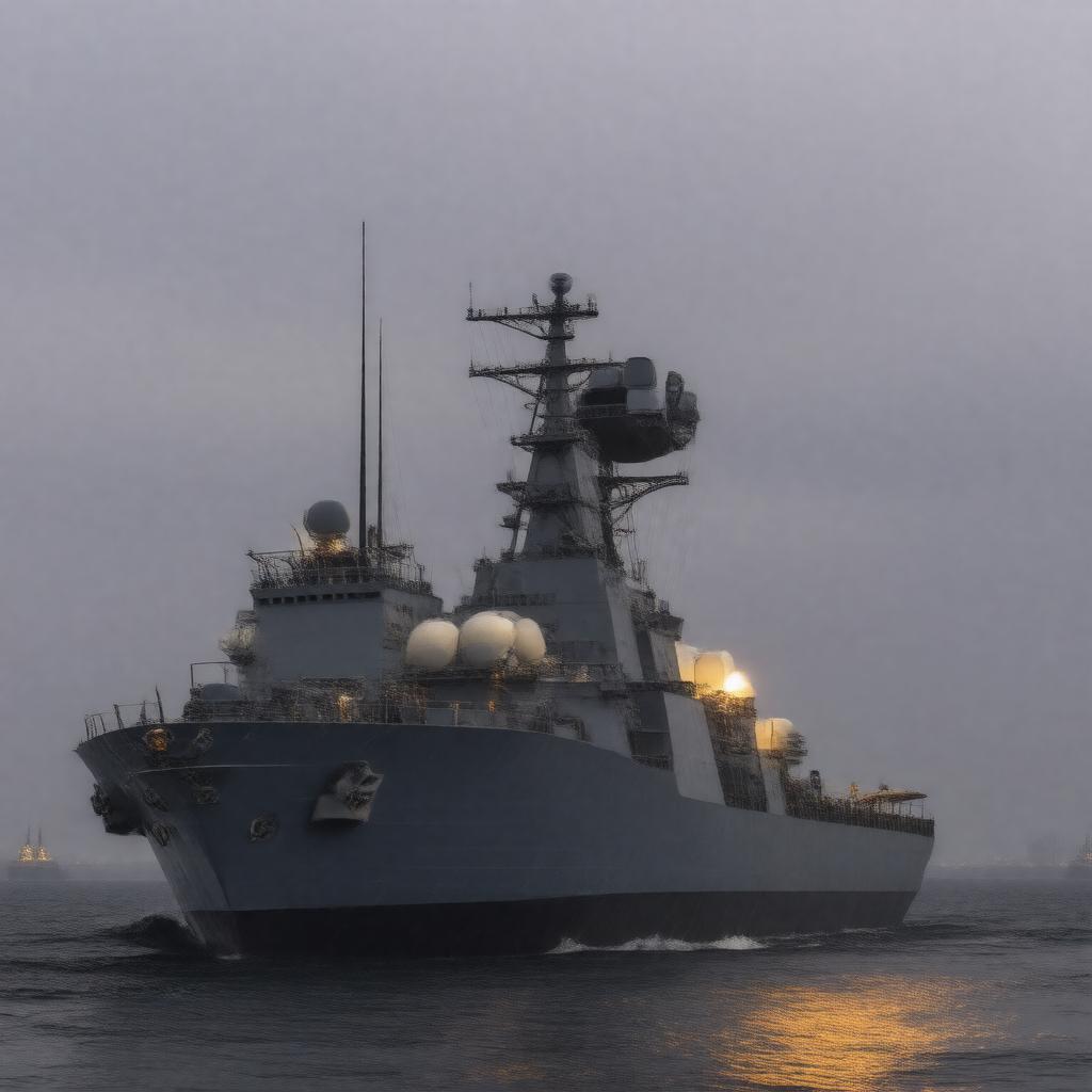 AI-created image of Phalanx CIWS