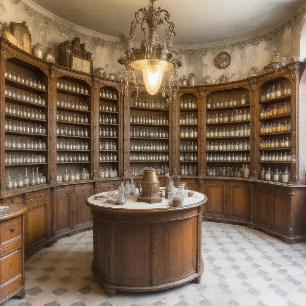 AI-created image of Pharmaceutical Museum