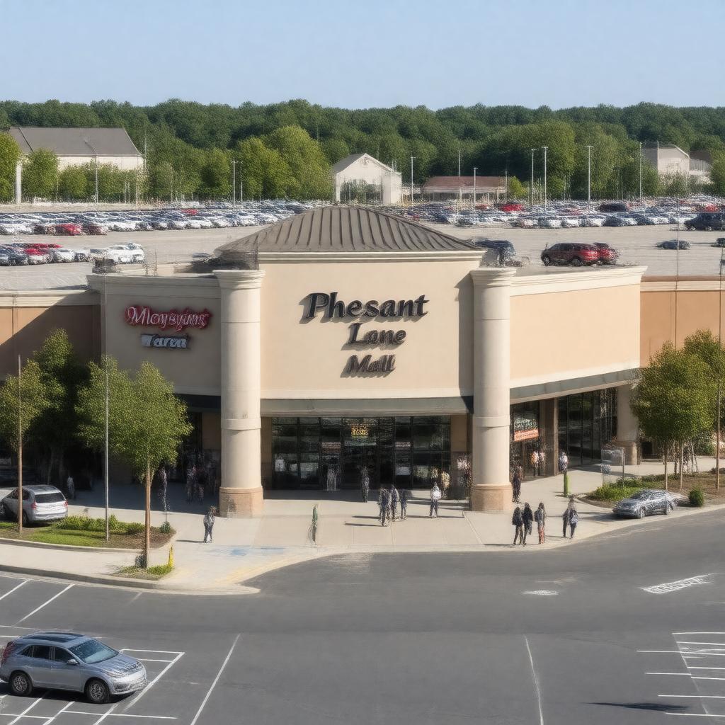 Click to view larger image AI-created image of Pheasant Lane Mall