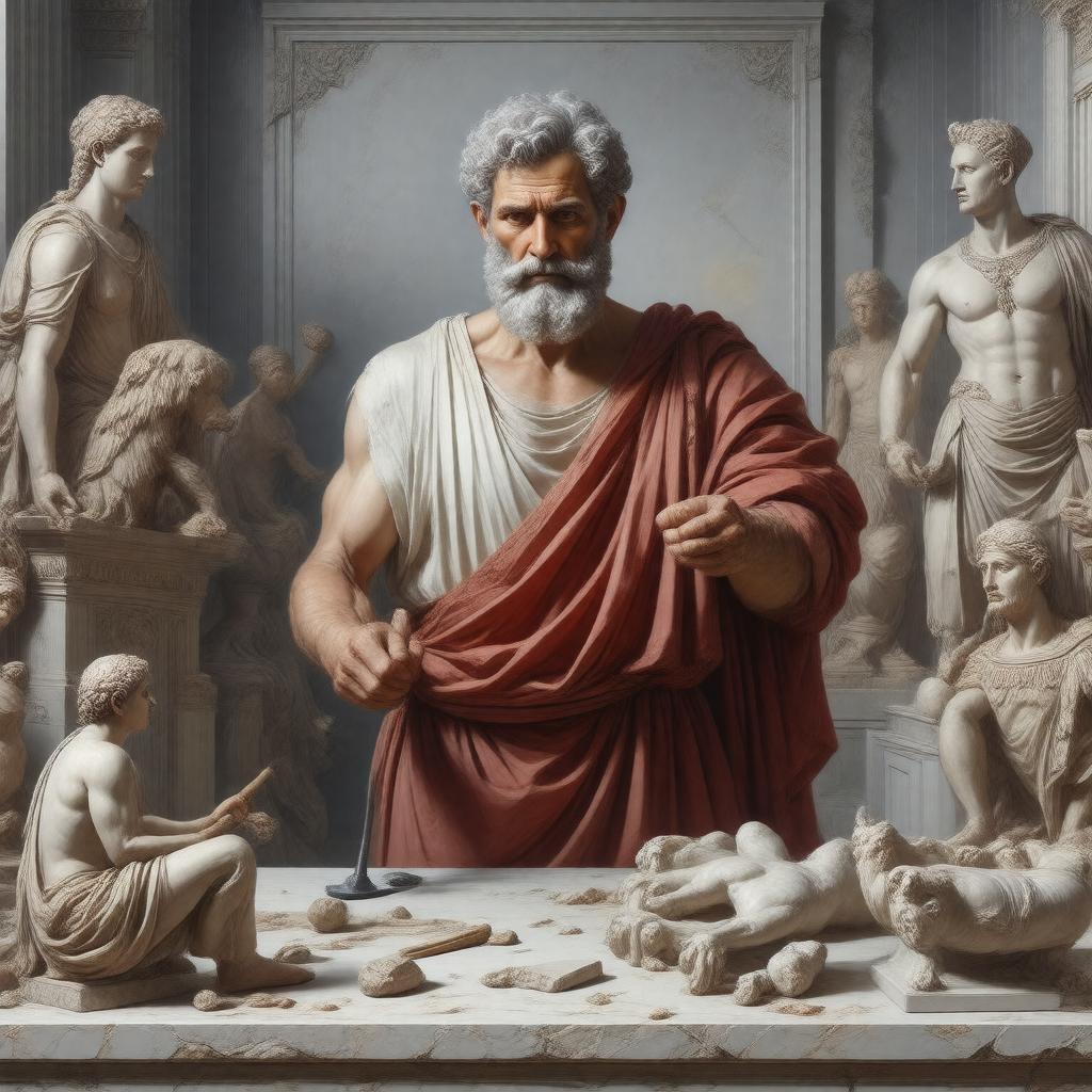 Click to view larger image AI-created image of Phidias