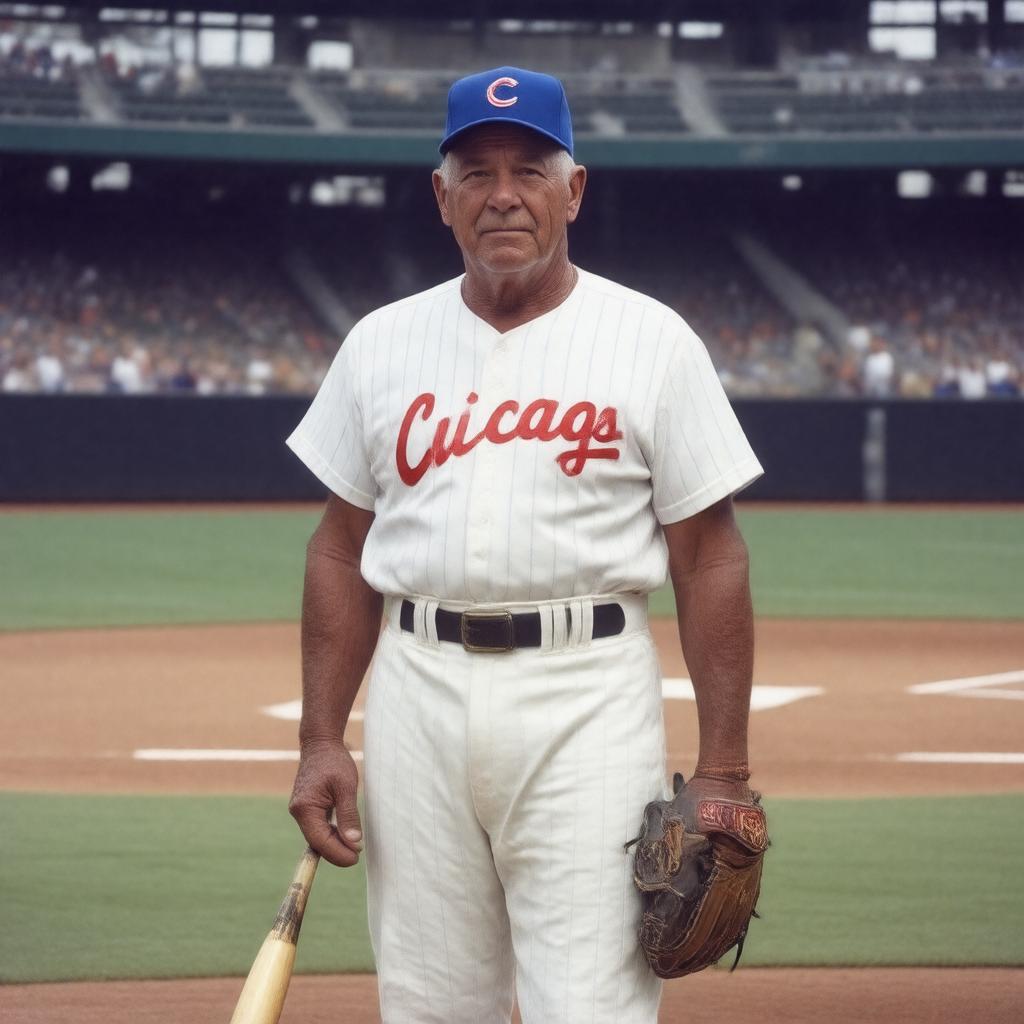 AI-created image of Phil Cavarretta