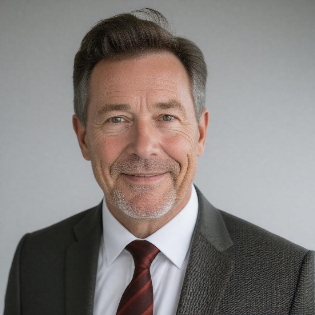 AI-created image of Phil Collinson