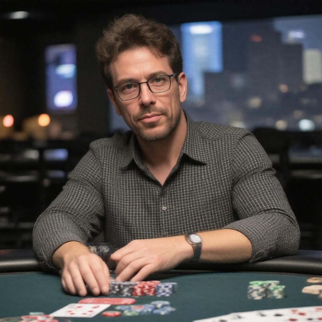 AI-created image of Phil Laak